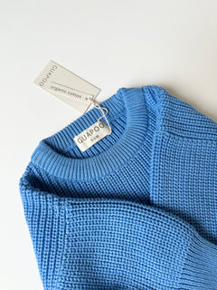 CHUNKY SWEATER | AQUA