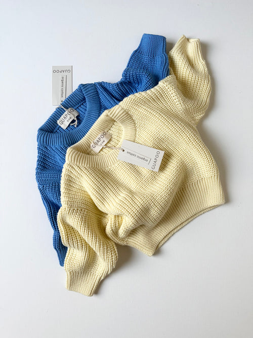 CHUNKY SWEATER | AQUA