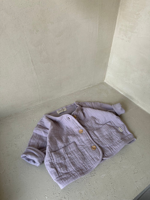 MUSLIN JACKET LAVENDER