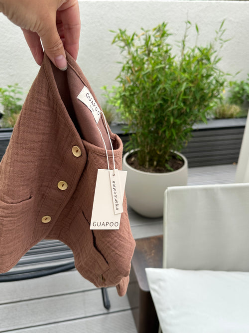 MUSLIN JACKET | MOCHA