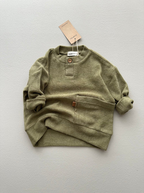 FROTTEE SWEATER | KHAKI