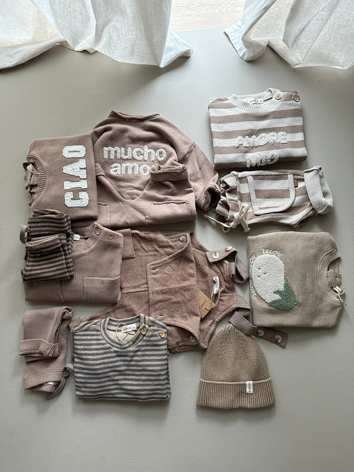 FROTTEE SWEATER | PEPPER STRIPES