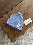 KNIT BEANIE SKY BLUE