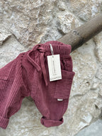 CORDUROY PANTS | ROSE