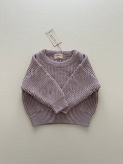 CHUNKY SWEATER LAVENDER