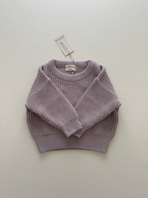 CHUNKY SWEATER LAVENDER
