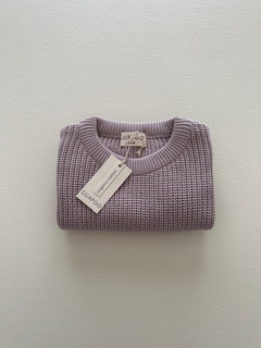 CHUNKY SWEATER LAVENDER
