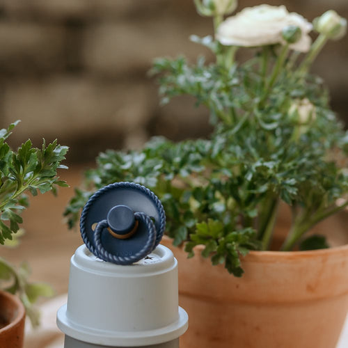 2er-Set FRIGG ROPE | silver gray-dark navy