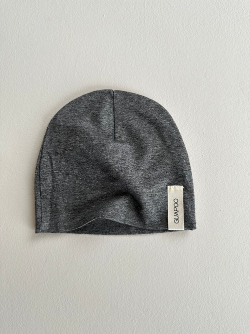 JERSEY BEANIE | DUNKELGRAU