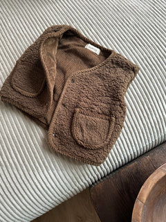 REVERSIBLE VEST WOOD