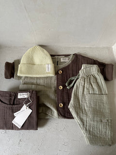 MUSLIN JACKET | CHOCOLATE