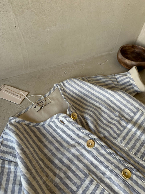 SUMMER JACKET | SMOKY STRIPES