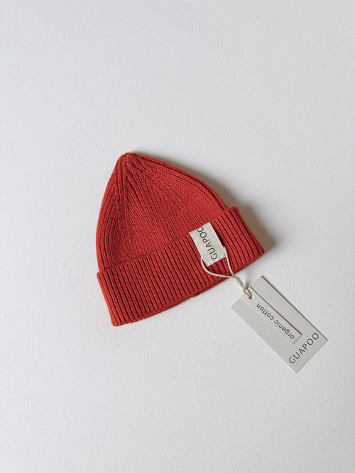 KNIT BEANIE SPICY