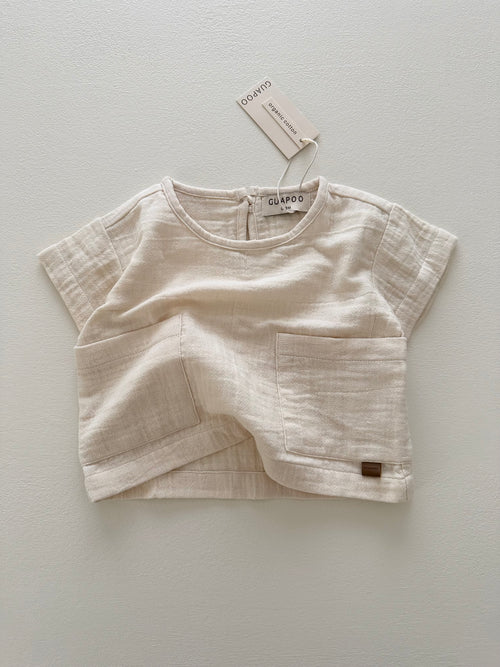 MUSLIN T-SHIRT | OAT