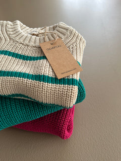 CHUNKY SWEATER | LAGOON