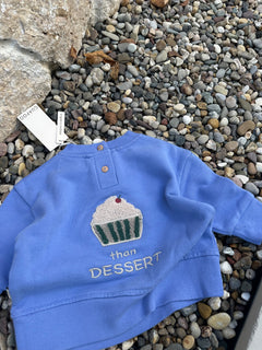DESSERT SWEATSHIRT BLUE SKY