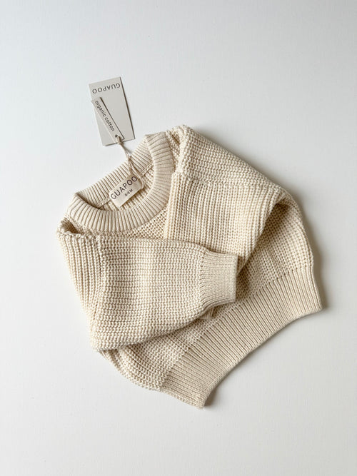 CHUNKY SWEATER OAT