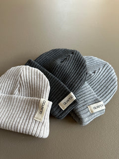 GROBSTRICK BEANIE | STEEL