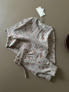 RIB LONGSLEEVE MINI CLEMENTINES