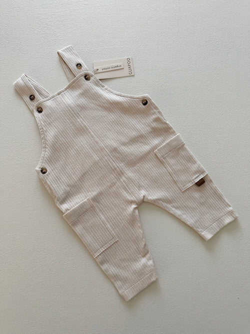 RIB DUNGAREES | OAT