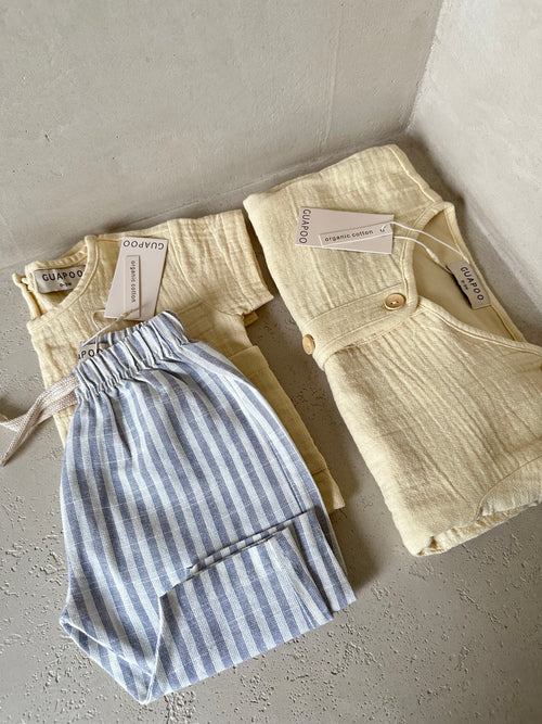 MUSLIN JACKET | SOFT YELLOW