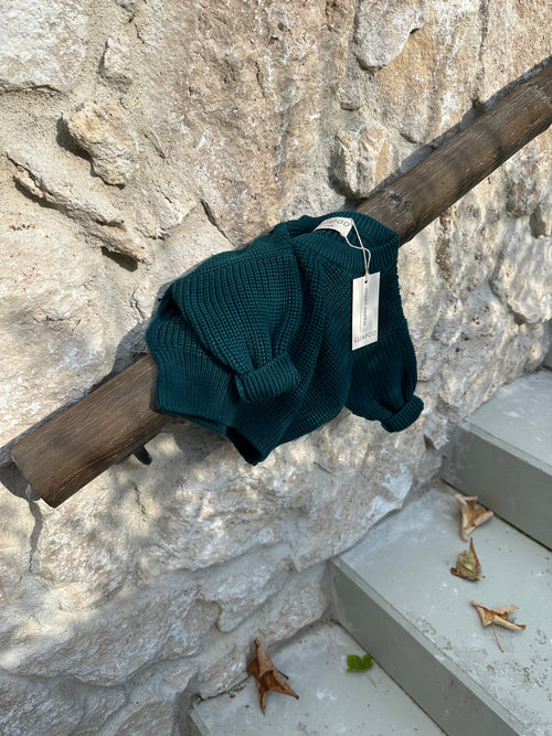 CHUNKY SWEATER PINE