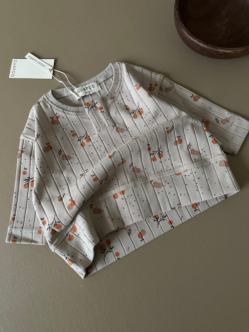 RIB LONGSLEEVE MINI CLEMENTINES