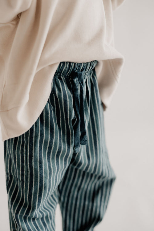 ROMEO PANTS DEEP SEA STRIPES