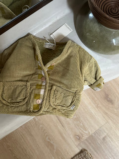 CORDUROY JACKET OLIVE