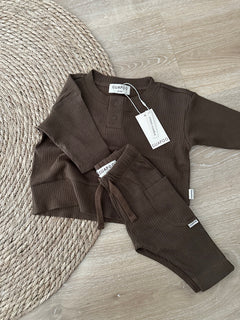 RIB LONGSLEEVE | CHOCOLATE