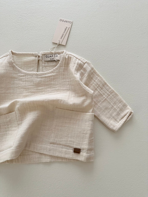 MUSLIN LONGSLEEVE | OAT