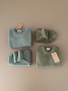 CHUNKY SWEATER | KHAKI