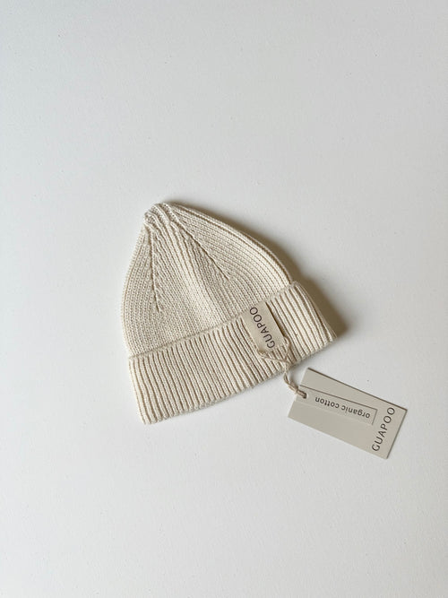 KNIT BEANIE OAT
