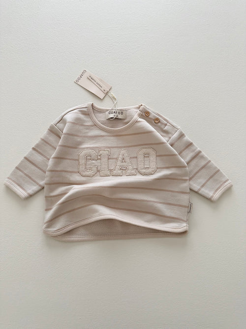 CIAO SWEATER | MOCHA STRIPES
