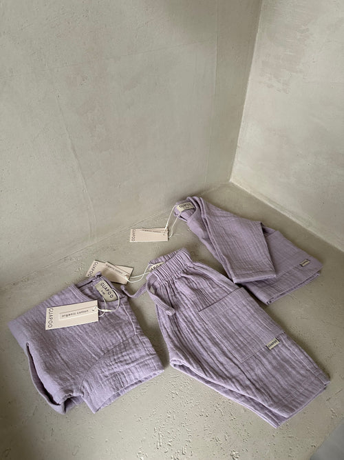 MUSLIN T-SHIRT LAVENDER
