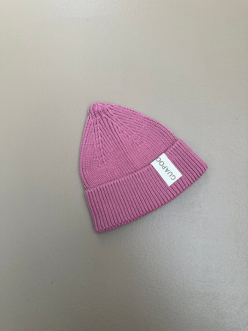 KNIT BEANIE WINTER ROSE