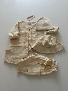 MUSLIN PANTS | SOFT YELLOW