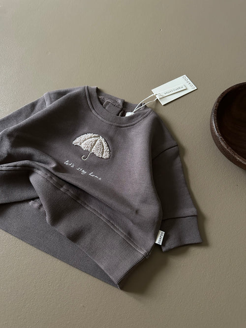 SWEATSHIRT LETS STAY HOME