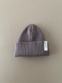 HEAVY RIB BEANIE BROWN