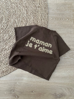 COZY T-SHIRT | CHOCOLATE