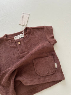 FROTTEE T-SHIRT | MOCHA