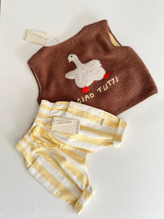 ROMEO PANTS | YELLOW STRIPES