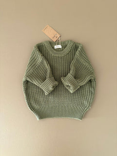 CHUNKY SWEATER | KHAKI