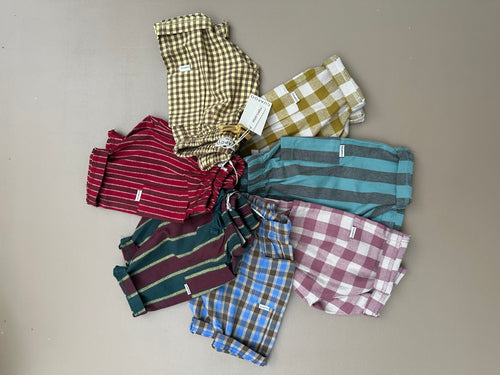 ROMEO PANTS ROSE CHECK
