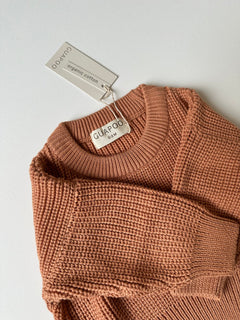 CHUNKY SWEATER DUSTY CORAL