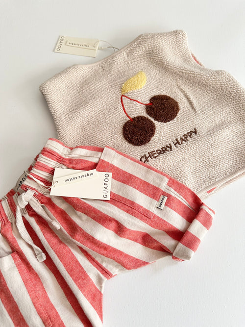 REVERSIBLE VEST | CHERRY HAPPY