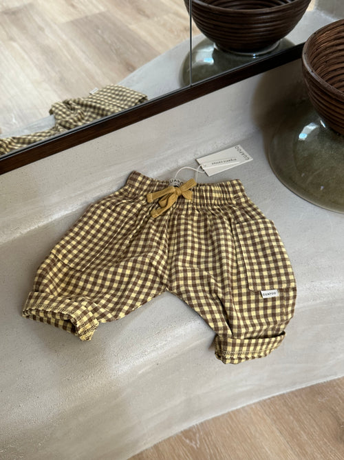 ROMEO PANTS | WOOD CHECK