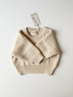 CHUNKY SWEATER OAT