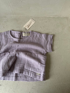 MUSLIN T-SHIRT LAVENDER
