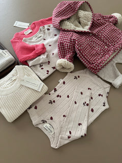 REVERSIBLE TEDDY JACKET CREAMY SILK